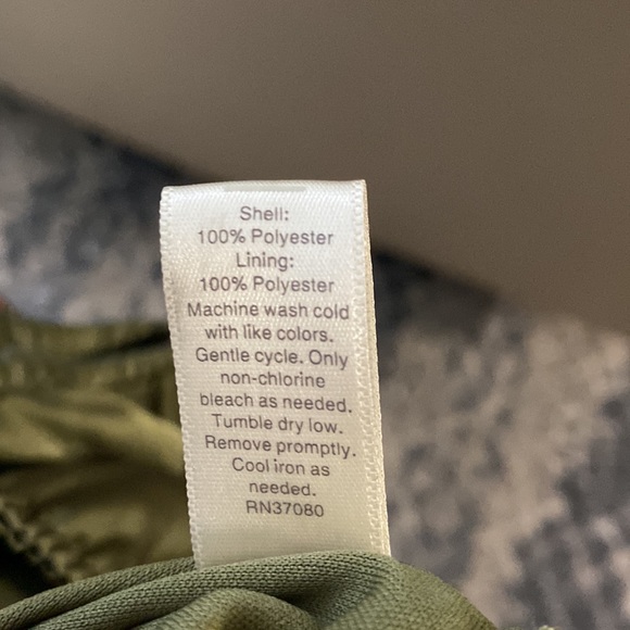 Rich Oliver green off the shoulder mini dress - Picture 7 of 8